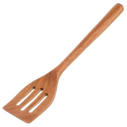 Лопатка кулинарная акация 34.5х7х2 см с прорезями UT42734A5 (460596) (DANIKS)