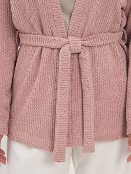 Жакет женский трикотажный KATHARINA KROSS KK-JTR-003Kn-брусничный  фото 6