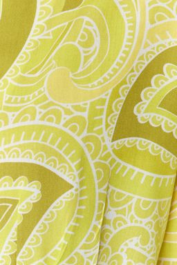 Trendyolmilla Cok Renkli Etnik Desenli Baglama/Fiyonk Detayl? Viskon Sortlu Dokuma Pijama Tak?m? THMSS23PT00165  фото 11