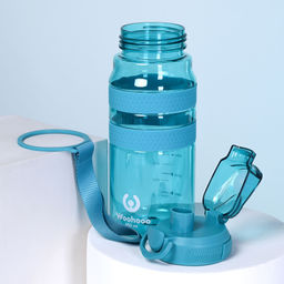 Бутылка для воды спортивная Woohooo H2O цвет Light Blue 850 ml - Галеонтрейд фото 3