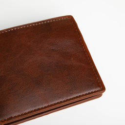 Портмоне мужское «Сайф», без застёжки, отдел для карт, монет, коричневое