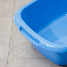 Таз хозяйственный овальный «Водолей», 11 л, пластик, синий
