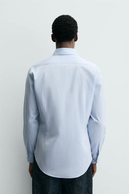 SLIM FIT COTTON SHIRT - Zara фото 3