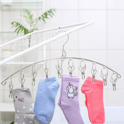 Сушилка для белья Доляна, 10 прищепок, 45119 см  фото 2