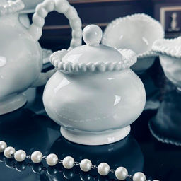 Сахарница 350мл МАРИНЕТ в под.уп.(х48)Фарфор арт.305-231