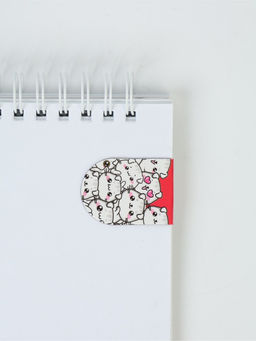 Цена за 2 шт. Закладки магнитные для книг, 6 шт "Самой красивой"