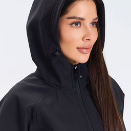 RODOS Ветровка softshell женская демисезон М-312 чёрный