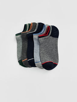 ?izgili Erkek Sneaker ?orap 5li Paket