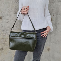 Женская кожаная сумка 0049-6