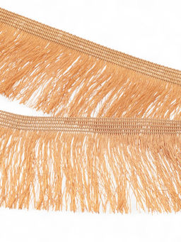 Бахрома одинарная, 6.5 см, 20 м±0.5, золотистая