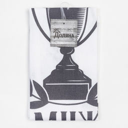 Полотенце кухонное Доляна Лучший муж, 35х60 см, 100% хлопок, 160г/м2  фото 5