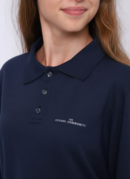 Рубашка-поло "Василий" темно-синий