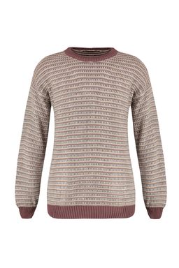 Trendyolmilla Man Camel Regular Bisiklet Yaka Jakarl? Kazak TMNAW22KZ0658  фото 13