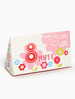 Печенье с предсказанием 8 Марта, 3 шт. - Фабрика счастья фото 6