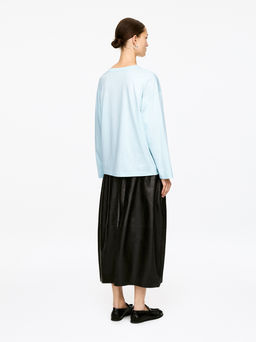 Camiseta de manga larga relaxed fit - H&m фото 9