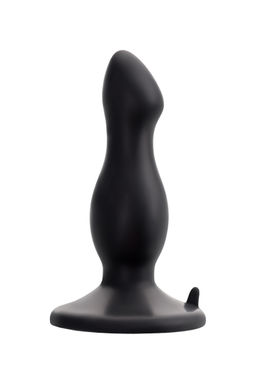 Анальная втулка TOYFA POPO Pleasure Antlia, силиконовая, черная,10,5 см  фото 3