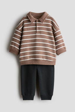 Conjunto de 2 piezas en tejido sudadera