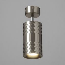 Спот «Алисер» GU10 серебро 7.5×7.5×20 см