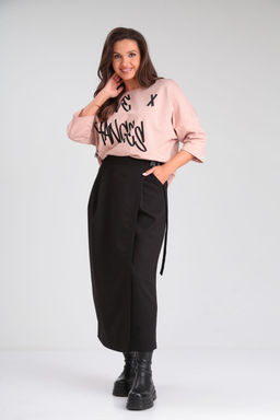 Костюм Michel Chic 1394 терракот, черный  фото 29