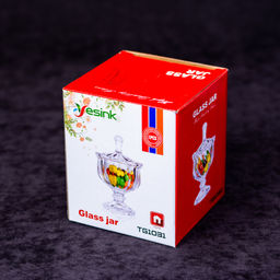 Ваза для конфет/печенья на ножке емк. 150мл. d-9,5см h-15см в уп, арт. 1031/1032/1033/1038/1036/ TG