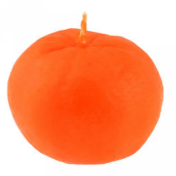 Свеча "Мандарин" 6х5х6см, ароматизированная, фигурная, "Антей Candle" (Россия)