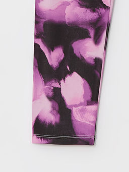 Beli Lastikli Batik Desenli K?z ?ocuk Tayt - Waikiki фото 2