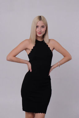 Платье-американка чёрное - Martichelli фото 4