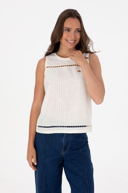 Kad_n Krem Ti__rt Sepette S_rpriz _ndirim - U.s. polo assn фото 3