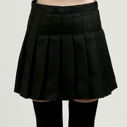 Карнавальный костюм «Мрачная девчонка», р. XXS: парик, юбка, чулки, воротник