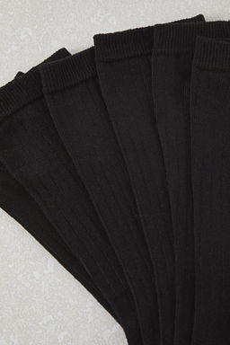 TRENDYOL MAN Beyaz Unisex 6l? Pamuklu Dokulu Kolej-Tenis-Orta Boy Corap TMNAW25CO00010 - Trendyolmilla фото 7