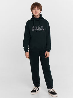 Джемпер для мальчиков зеленый с принтом G.O.A.L - Mark formelle фото 3