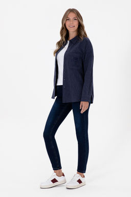 Kad_n Koyu Mavi Jean Pantolon Sepette S_rpriz _ndirim - U.s. polo assn фото 3