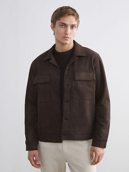 Standart Kal?p G?mlek Yaka S?et Erkek Mont