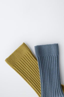 2-PACK OF RIBBED SOCKS - Zara фото 3