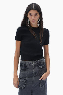 Camiseta de punto fino - H&m фото 2