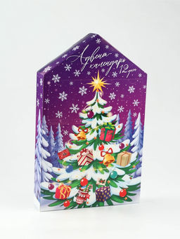 Адвент-календарь новогодний на 12 дней, сладкий подарок Новый год