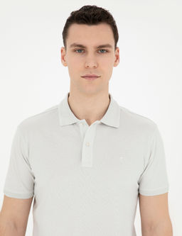 A__k Gri Slim Fit Basic Ti__rt - Pierre cardin фото 9