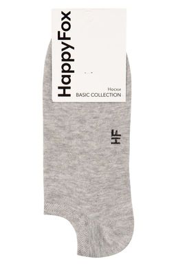 Цена за 6 шт. Однотонные укороченные носки Happy Fox