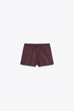 POPLIN MINI SHORTS - Zara фото 10
