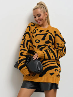 JETTY Туника вязаная оверсайз