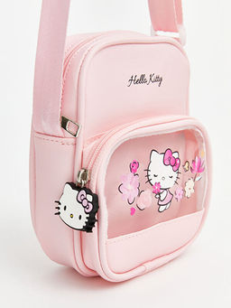 Hello Kitty Bask?l? K?z ?ocuk Omuz ?antas?