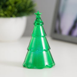 Фигурка светящаяся RISALUX Елочка, LED-ночник, 1 Вт, RGB, 3LR44, 559см