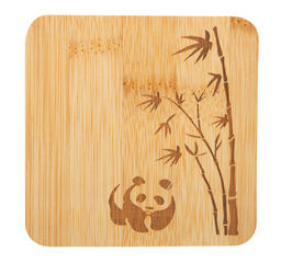 Набор из 3 подставок под горячее из бамбука Foresta di bambu, р-р: 10*10*0,8 см 985990 - Скрап фото 4
