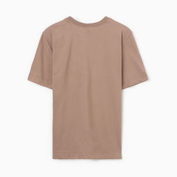 Футболка мужская MINAKU: Basic line MAN бежевая, размер 44