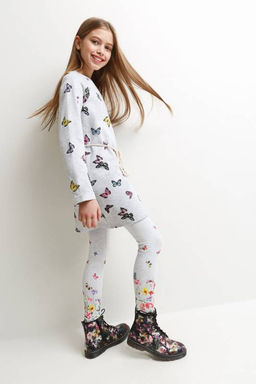 20210160202 Рейтузы детские для девочек Semga, светло-серый