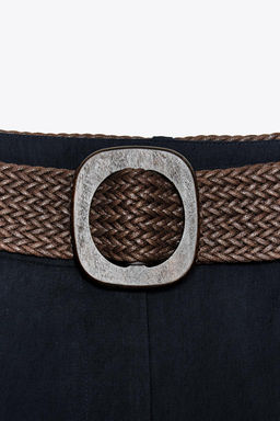 BERMUDA SHORTS WITH DARTS AND BELT - Zara фото 15