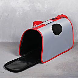 Сумка - переноска раскладная, каркасная Погнали! 45x27x20 см - Пушистое счастье фото 5