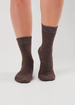 (CLE) Д683Ш носки жен. акрил зима (ЧЗ)