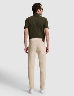 Bej Slim Fit Pamuk Kar___ml_ Jean Pantolon