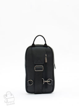 Рюкзак мужской кожаный 1101H black Heanbag - S-style фото 3